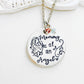 Mommy of an Angel necklace born into heaven Angel baby gift child loss memorial jewelry miscarriage grandma of an angel