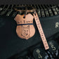 K9 Bane copper key chain retired K9 Bane Hero Foundation working dogs fund raiser