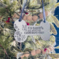 K9 Bane hand stamped dog bone ornament. This ornament will shine bright on your tree this holiday season.