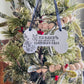 K9 Bane hand stamped dog bone ornament. This ornament will shine bright on your tree this holiday season.