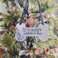 K9 Bane hand stamped dog bone ornament. This ornament will shine bright on your tree this holiday season.