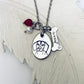 Personalized Beagle mom gift custom Beagle pendant dog bone mom necklace dog mama necklace dog breed necklace I love Beagles