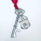 Santa Key ornament hand stamped personalized key House warming gift realtor gifts 2022 key ornament Santa’s magical key realtor ornament