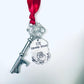 Santa Key ornament hand stamped personalized key House warming gift realtor gifts 2022 key ornament Santa’s magical key realtor ornament