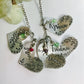 Personalized mom necklace children’s names hand stamped personalized kids names with birthstones new mom gift push present mother’s pendant