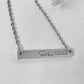 Mama bear necklace • mama and cubs • personalized bar necklace hand stamped bar necklace • bear and cubs mama bear mama bear bar necklace
