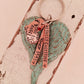 Born into Heaven Angel wing memorial key chain infant loss gift Mommy of an Angel Daddy of an Angel pet memorial key chain