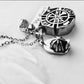 Fallen firefighter Fireman urn pendant firemen memorial necklace fireman ashes necklace Fallen Hero hand stamped urn Maltese cross