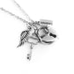 Soul mate key to my heart urn necklace lock and key necklace urn for ashes urn cremation Dad boyfriend loss of a soulmate husband urn wife