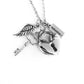 Soul mate key to my heart urn necklace lock and key necklace urn for ashes urn cremation Dad boyfriend loss of a soulmate husband urn wife
