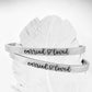 Carried and loved bracelet hand stamped loss of a child baby loss Carried and loved born sleeping