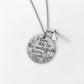 Love you to centerfield fence hand stamped stainless softball necklace softball gift softball team jewelry softball pitcher catcher