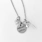 Softball mom necklace baseball mom hand stamped sports jewelry t ball mom little League baseball mom necklace