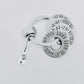 We're nuts about dad key chain tools personalized kids names dates stainless steel key chain Fathers Day grandpa