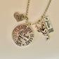 TKD necklace • TKD • Black belt • TKD gift for girl • Taekwondo • mixed martial arts • fight like a girl • kick butt • Jiu jitsu