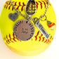 Softball catcher gift softball player softball mom necklace #softball life softball jewelry softball pendant behind the plate