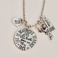 TKD necklace • TKD • Black belt • TKD gift for girl • Taekwondo • mixed martial arts • fight like a girl • kick butt • Jiu jitsu