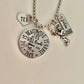 TKD necklace • TKD • Black belt • TKD gift for girl • Taekwondo • mixed martial arts • fight like a girl • kick butt • Jiu jitsu