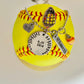 Softball catcher gift softball player softball mom necklace #softball life softball jewelry softball pendant behind the plate