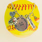 Softball catcher gift softball player softball mom necklace #softball life softball jewelry softball pendant behind the plate