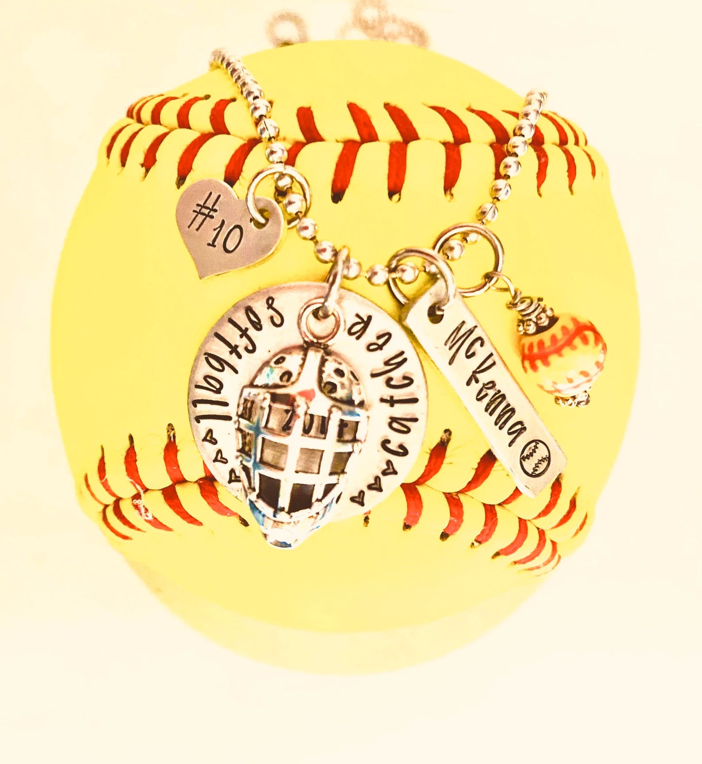 Softball catcher gift softball player softball mom necklace #softball life softball jewelry softball pendant behind the plate