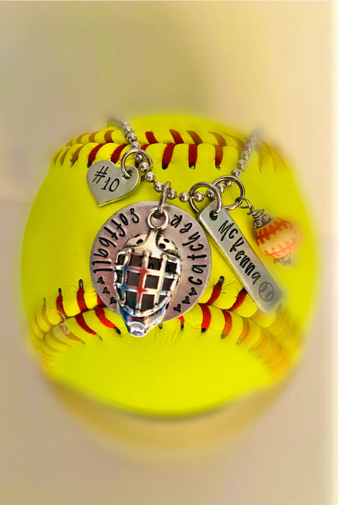 Softball catcher gift softball player softball mom necklace #softball life softball jewelry softball pendant behind the plate