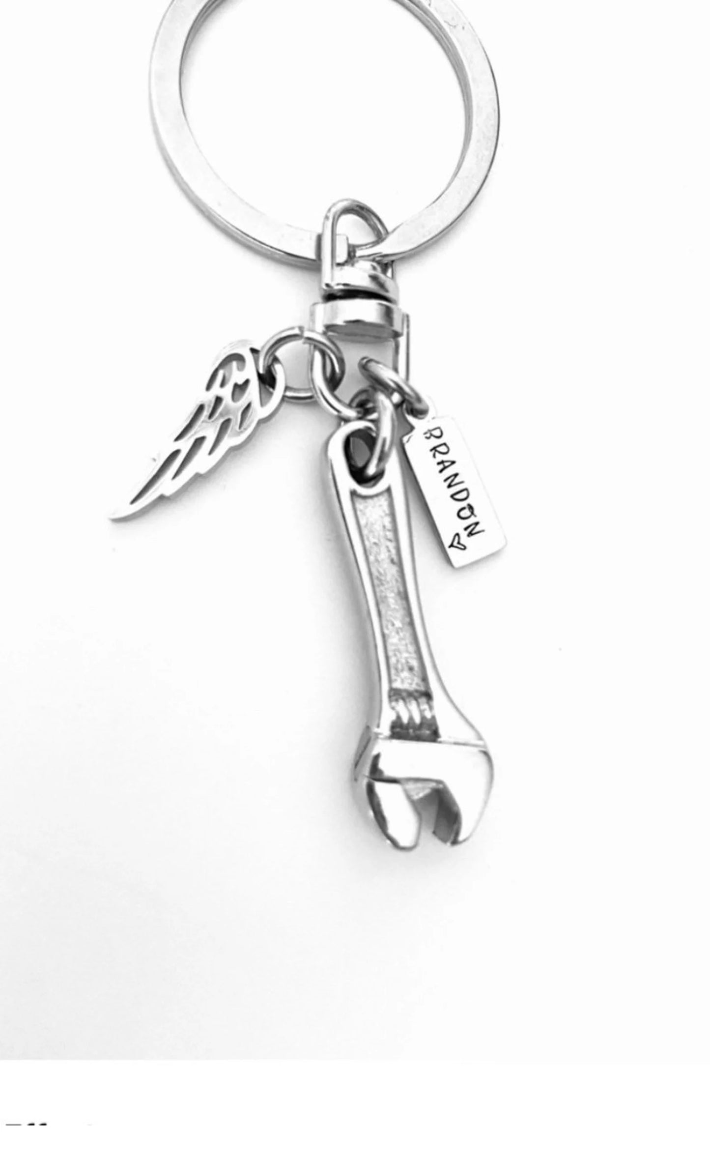 Wrench urn cremation key chain urn for him memorial wrench Carpenters urn ashes key ring urn for dad memorial vial for ashes