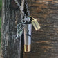 Bullet urn cremation hunter's ashes memorial keepsake urn deerly missed hunting urn deer hunter husband's ashes grandpa hunting urn