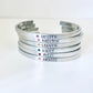 Personalized cuff bracelet kids names birthstone bracelets hand stamped skinny stacking bracelets hand stamped customized name bracelets