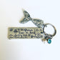 Mermaid key ring beach themed key ring salt life nautical key ring to the ocean I go to find my mind and lose my soul