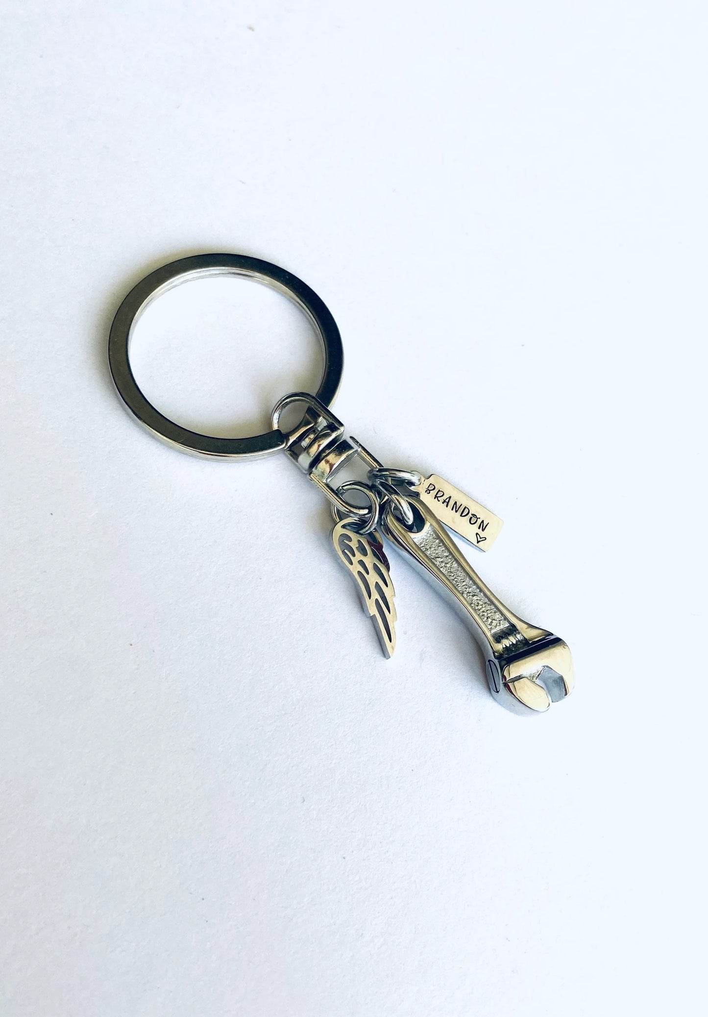 Wrench urn cremation key chain urn for him memorial wrench Carpenters urn ashes key ring urn for dad memorial vial for ashes