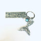 Mermaid key ring beach themed key ring salt life nautical key ring to the ocean I go to find my mind and lose my soul