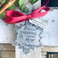 Pregnancy announcement ornament we’re Expecting a miracle We’re pregnant ornament first Christmas together family ornament 2022 ornament