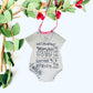 Baby's first Christmas Ornament 2021 hand stamped personalized baby stats ornament 1st baby ornament new mom gift baby shower gift new baby