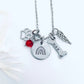 Rainbow bridge dog necklace loss of dog memorial jewelry pet loss gift dog loss gift pet memorial necklace pet sympathy dog memorial gift