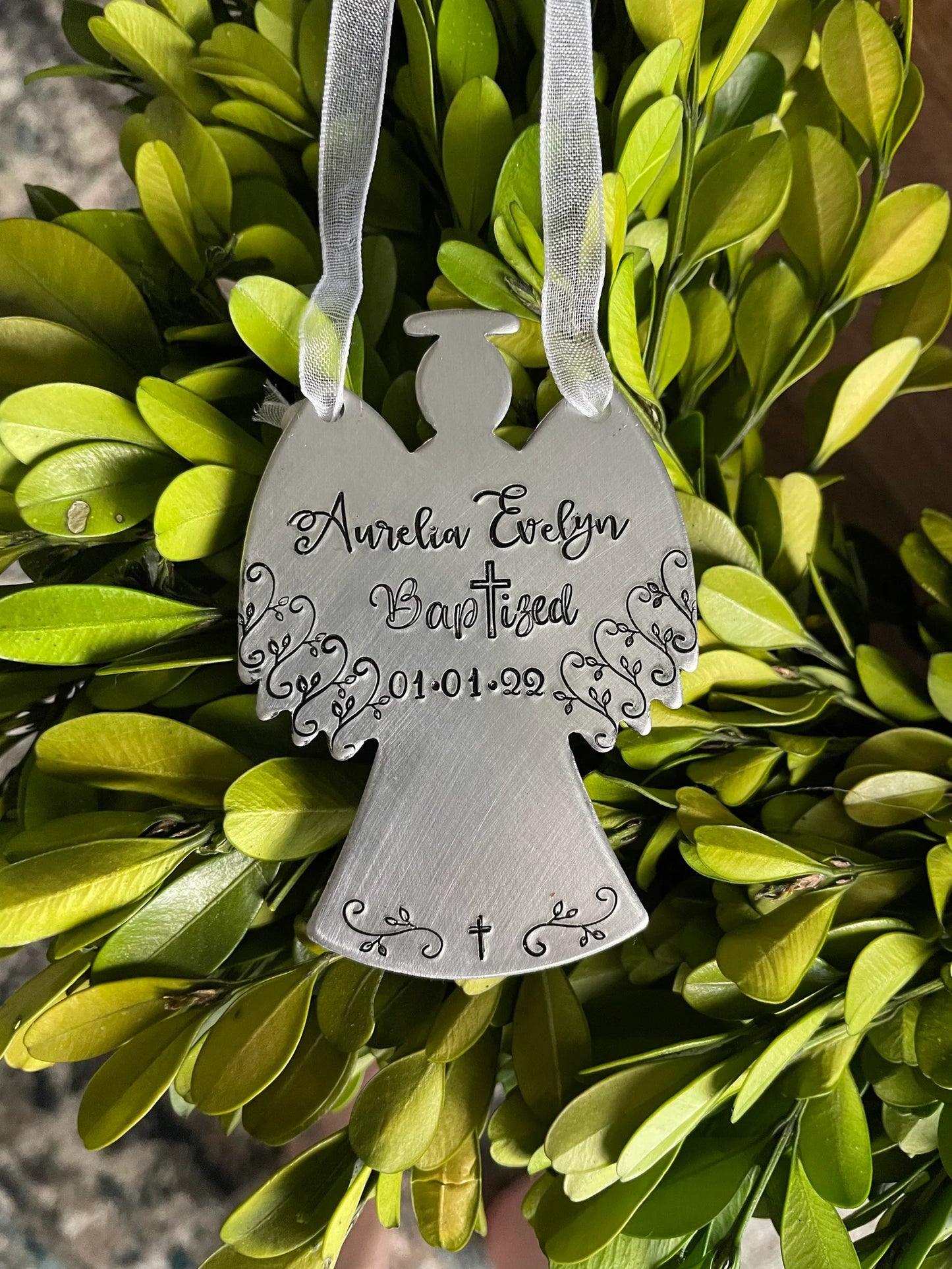 First communion gift personalized First communion ornament religious ornament 1st communion ornament confirmation gift for godchild