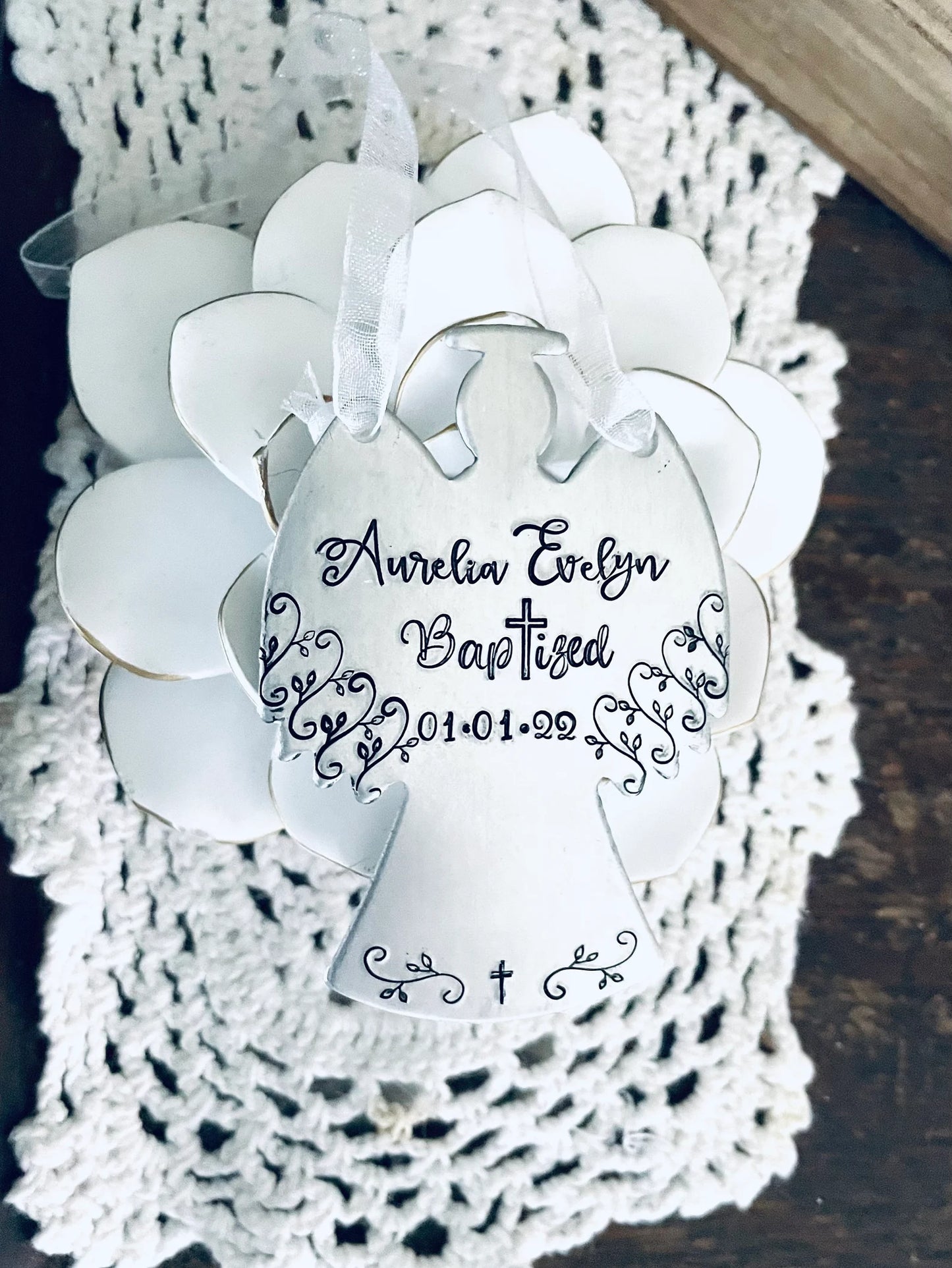 First communion gift personalized First communion ornament religious ornament 1st communion ornament confirmation gift for godchild