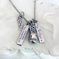 Warrior urn Boxing glove urn necklace Ashes necklace cremation memorial jewelry fighter memorial jewelry