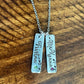 Mama necklace with birthstones hand stamped bar necklace mothers necklace kids names with birthstones personalized name necklace