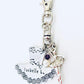 Dance bag tag Ballet bag tag Dance Bag ID tag Dance teacher instructor gift ballerina bag dangle dance name tag charm ballet tutu