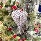 Firefighter EOW memorial ornament my hero angel wing ornament loss of a fireman christmas in heaven end of watch memorial ornament