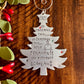 Oh Christmas Tree your ornaments are history hand stamped personalized cat ornament funny cat ornament 2021 cat lover Christmas gift