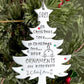 Oh Christmas Tree your ornaments are history hand stamped personalized cat ornament funny cat ornament 2021 cat lover Christmas gift