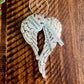 Firefighter EOW memorial ornament my hero angel wing ornament loss of a fireman christmas in heaven end of watch memorial ornament